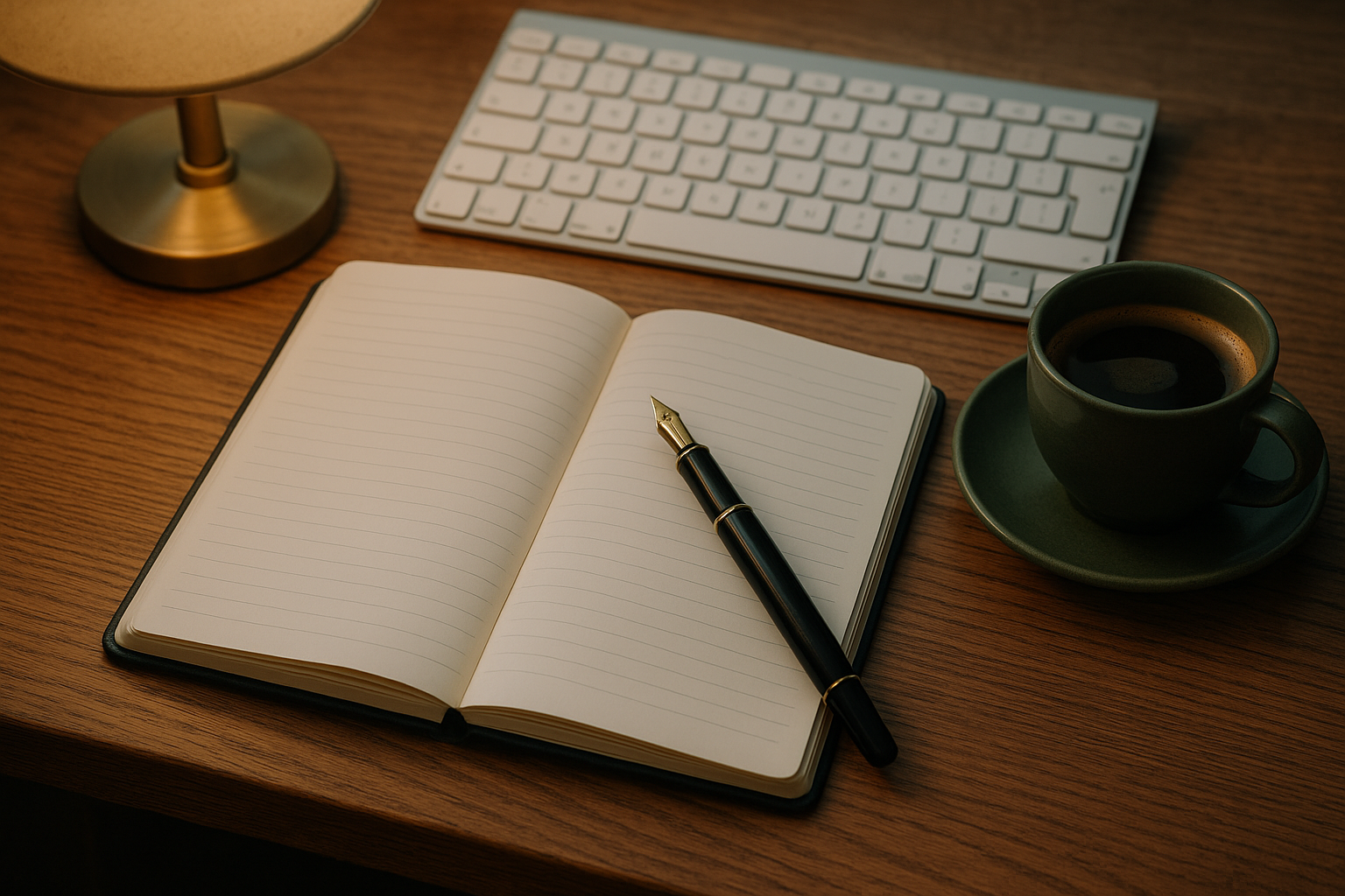 Imagine editorială cu obiecte / workspace pentru articolul: diferența dintre advertorial și articol SEO