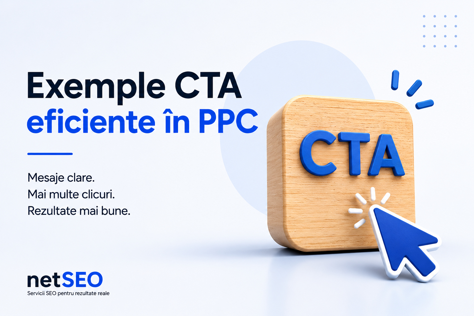 CTA eficiente PPC | Exemple netSEO