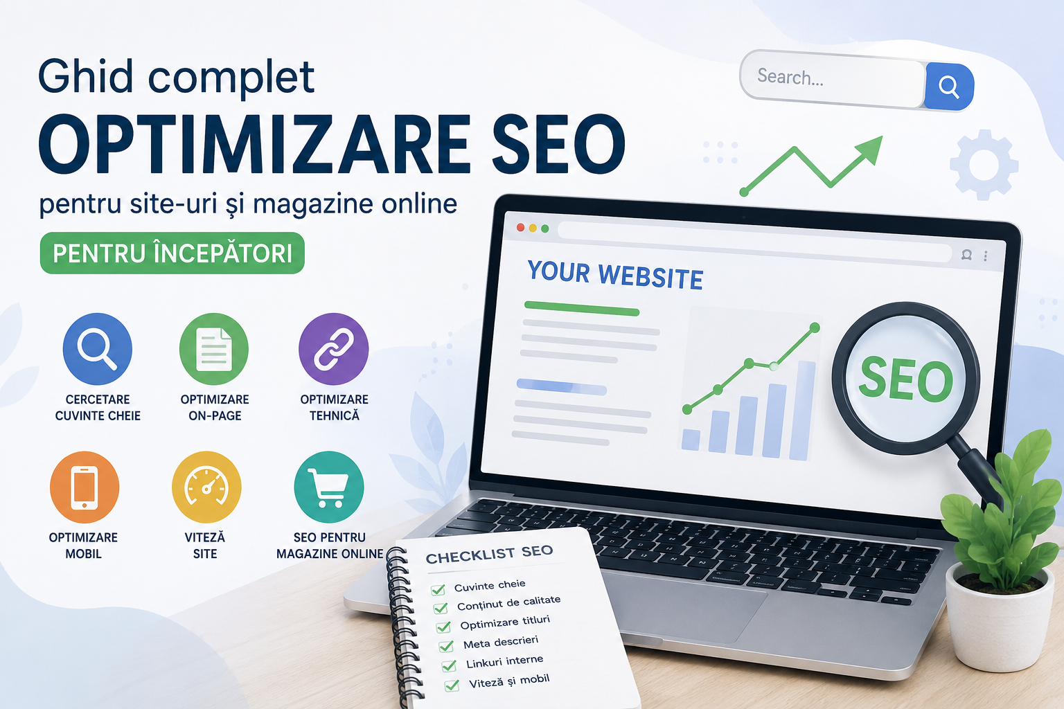 Ghid optimizare SEO site sau magazin online pentru incepatori