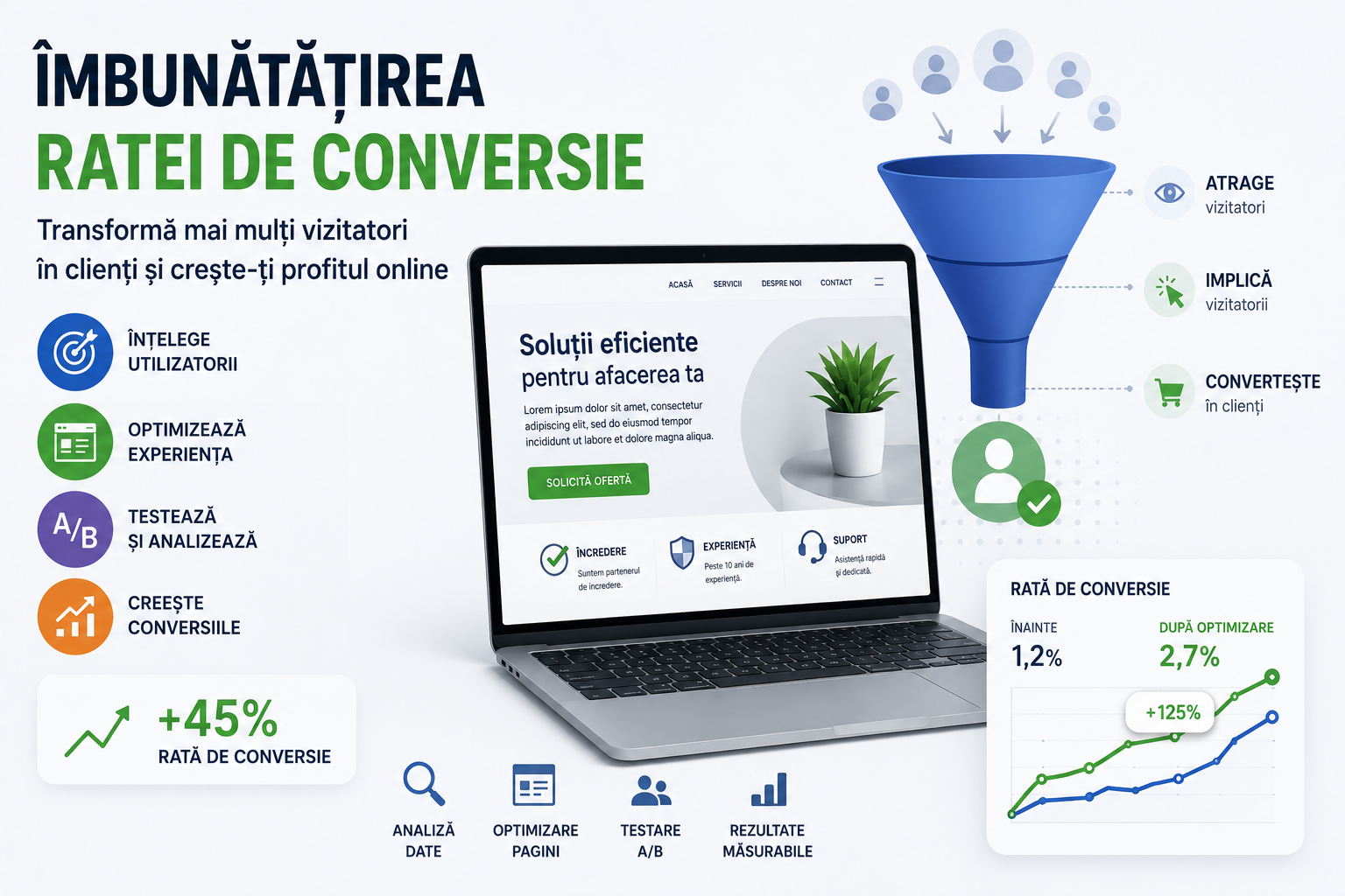 Imbunatatirea ratei de conversie
