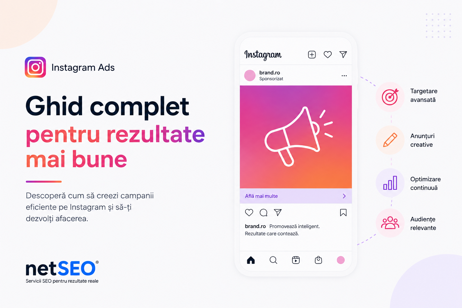 Instagram Ads ghid complet | netSEO