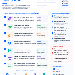 Link building: strategii 2026 pentru site-uri din România