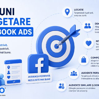 Opțiuni de targetare Facebook Ads pentru piața din România