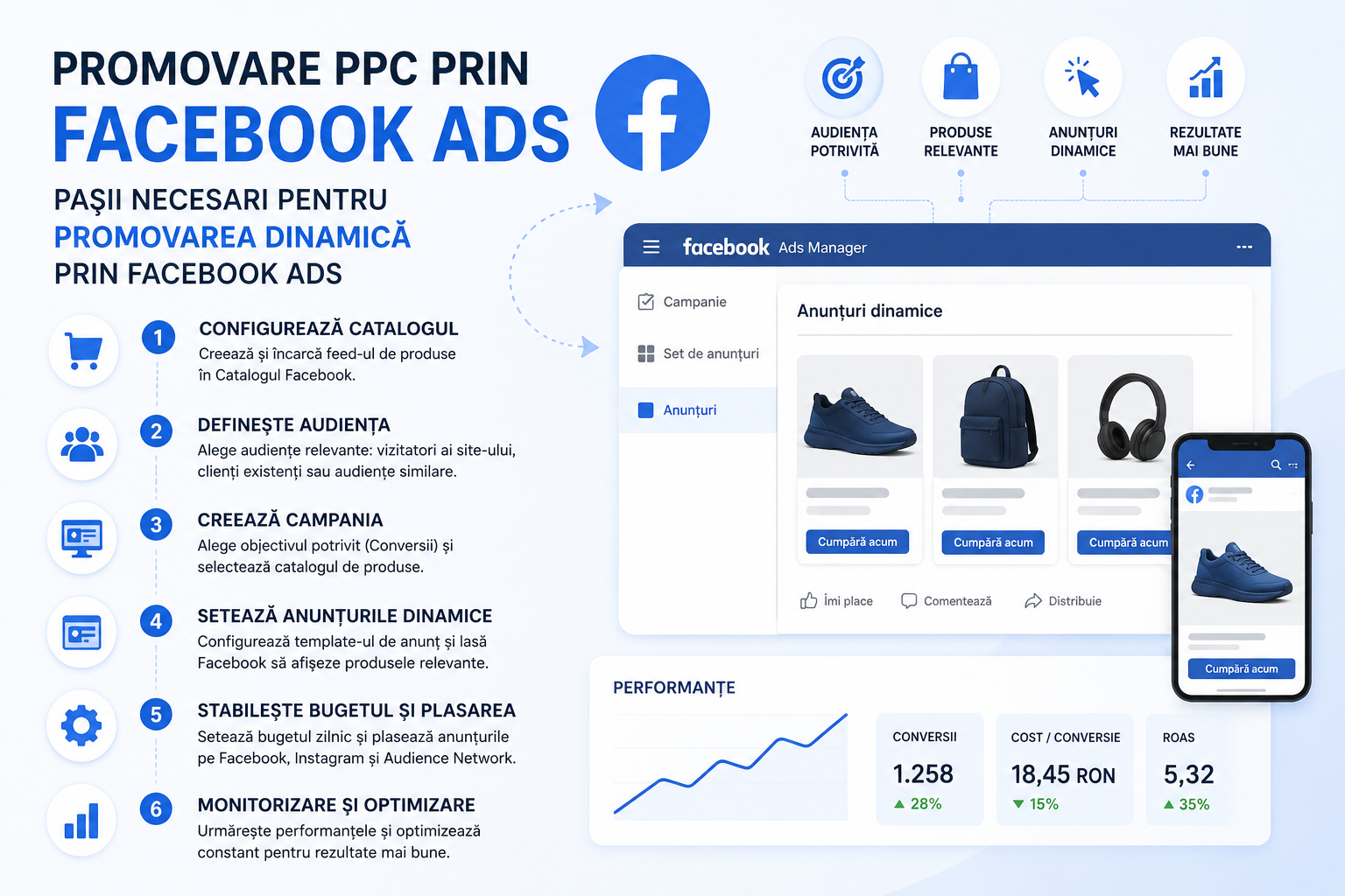 Promovare PPC prin Facebook Ads, pasii necesari pentru promovarea d…
