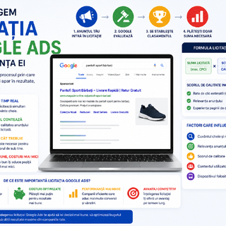 Sa intelegem licitatia Google Ads si importanta ei