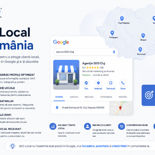 SEO local în România: Google Business Profile și vizibilitate în oraș
