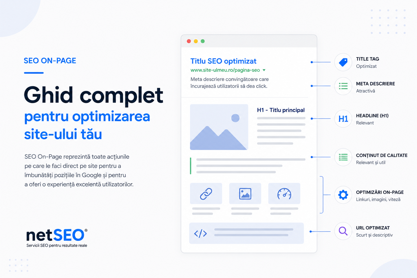 SEO on-page ghid complet | netSEO