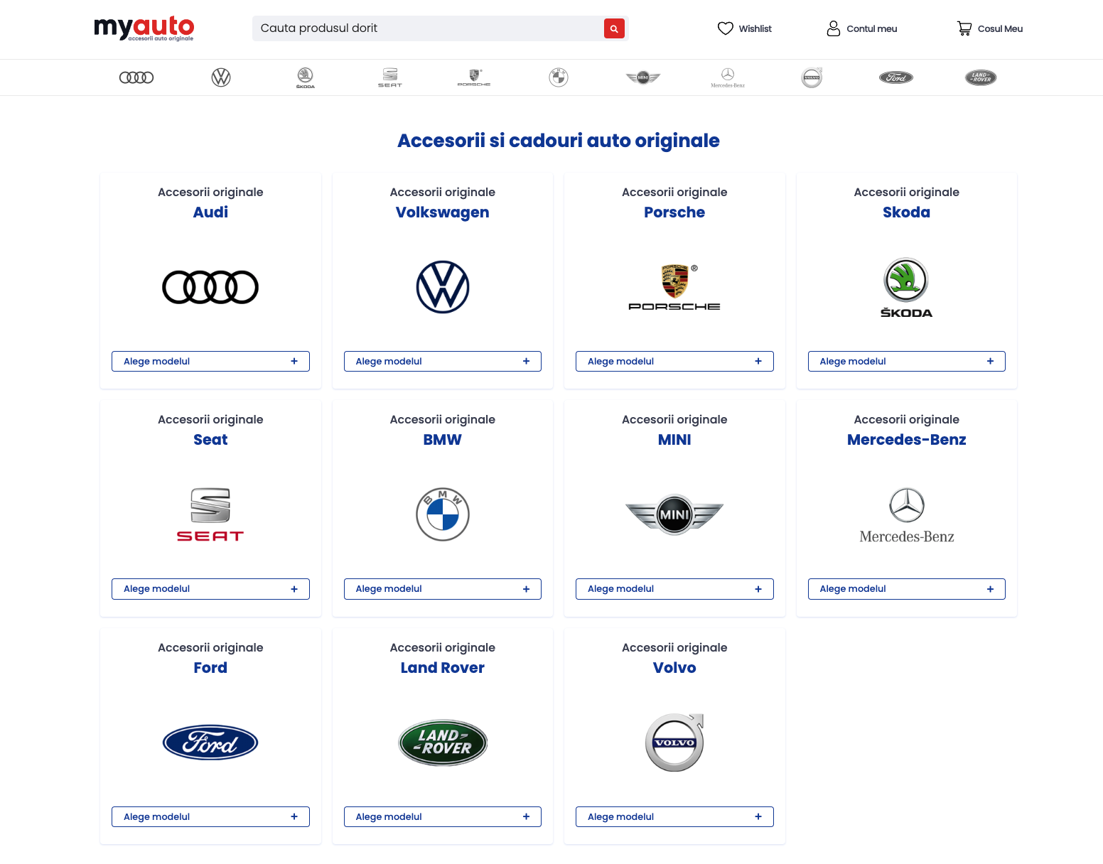 Captură ecran Myauto